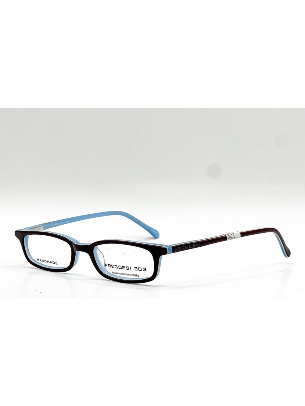Fregossi Kids 303 Aqua Brown Authentic Eyeglasses 43-16-130